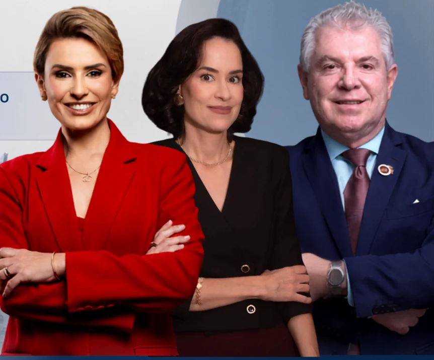 Drª. Denize Peruzzo, Drª. Alexandra Rodrigues e Dr. Nelson Maurício Jr.